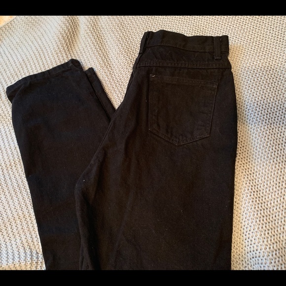Vintage High Waisted Straight Leg Jeans - Picture 2 of 5
